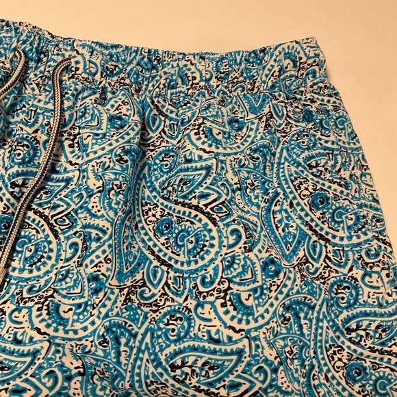 Peter Millar Men's Galapagos Paisley Swim Trunks, Sz XL - Picture 4 of 14